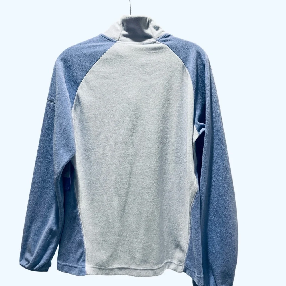 NWT Columbia Half Zip Fleece Sweater Pine Ridge Lavender Medium - Picture 6 of 9